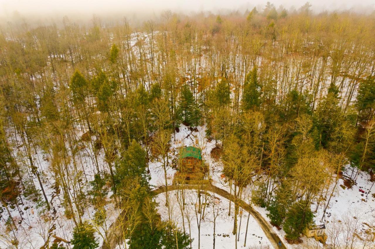 River Road Treehouse Retreat Warrensburg Buitenkant foto